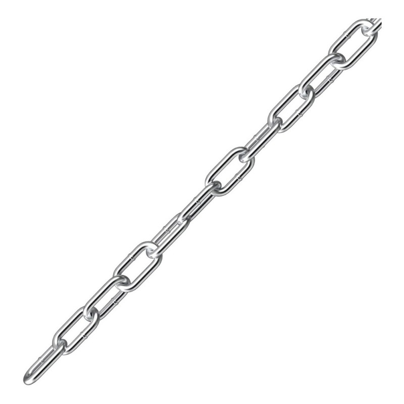 GALV. MID LINK CHAIN 5 MM x 20 KG