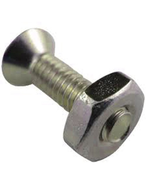 GALVANIZED MACHINE SCREW FLAT HEAD 30x12