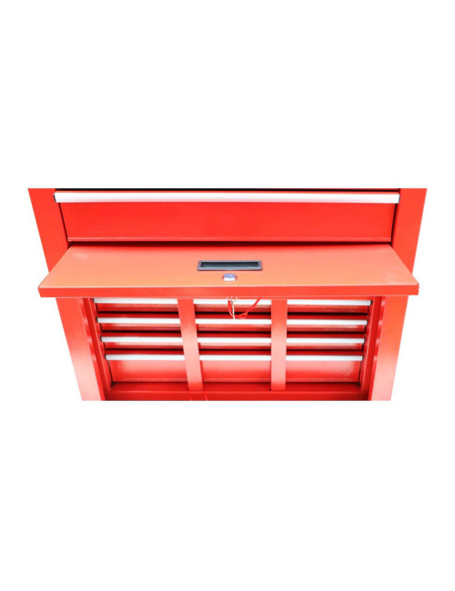 TB-136 A STEEL TROLLEY WITH DRAWERS