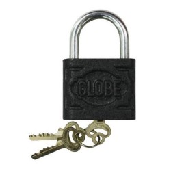 GLOBE DARK CAST IRON PADLOCK 30 MM