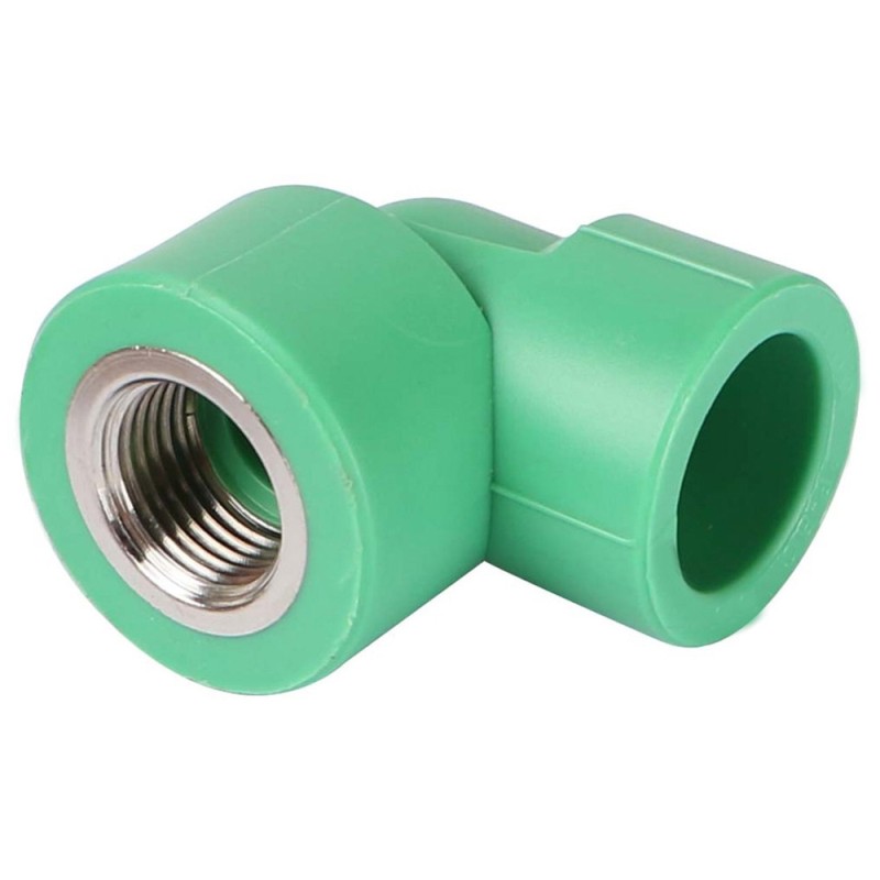 PPR ELBOW WITH THREAD 3/4" x 1/2"