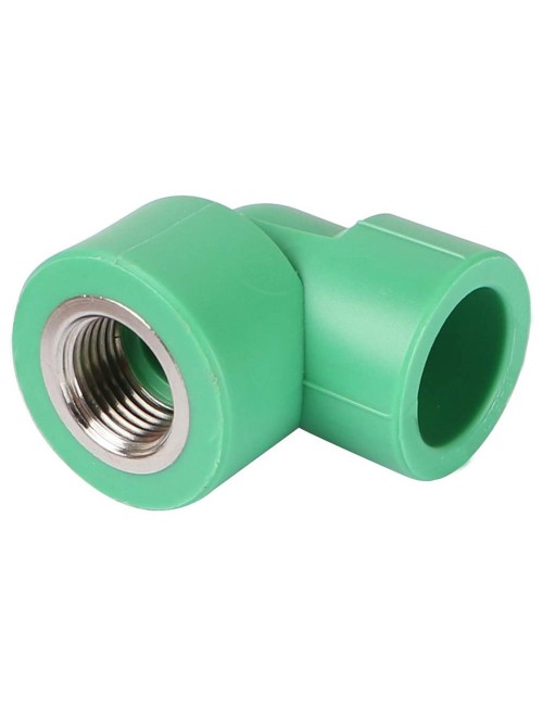 PPR ELBOW WITH THREAD 3/4" x 1/2"