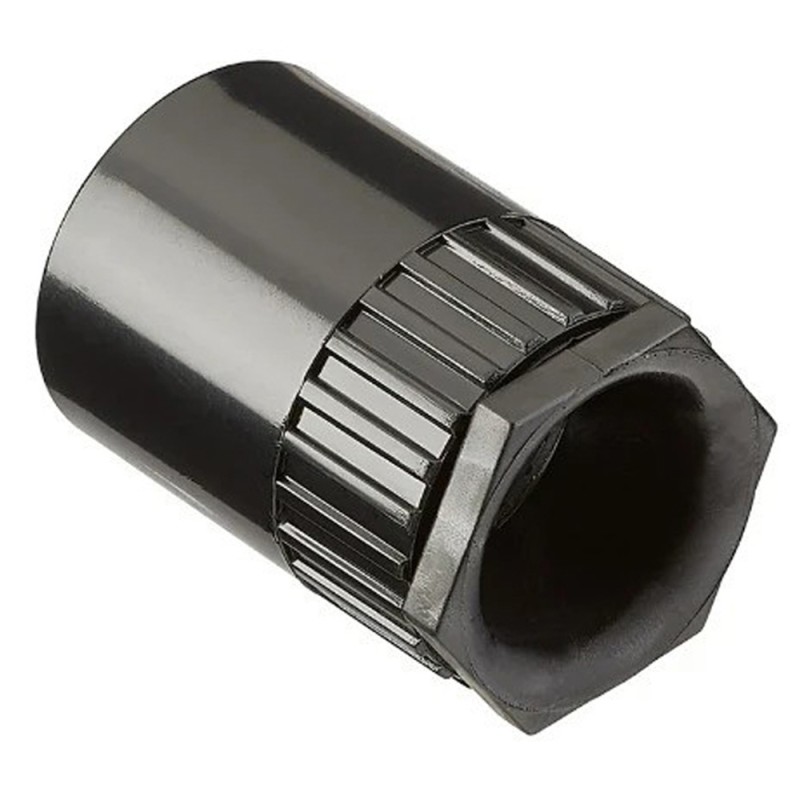 KHARAFI PVC ELECTRIC FITTING BLACK 1"