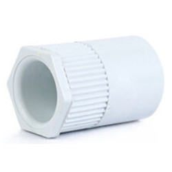 KHARAFI PLASTIC ELECTRIC FITTING ADAPTOR 3/4 WHITE