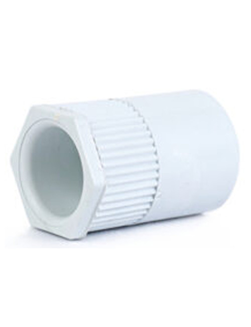 KHARAFI PLASTIC ELECTRIC FITTING ADAPTOR 3/4 WHITE