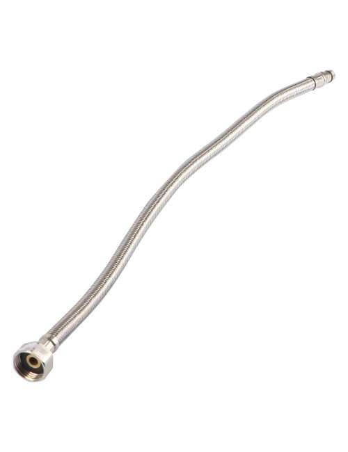 EL050 STAINLESS STEEL FLEXIBLE HOSE 1/2" x 50 CM PAIR