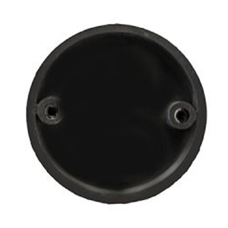ELECTRIC PLASTIC ROUND BOX BLACK