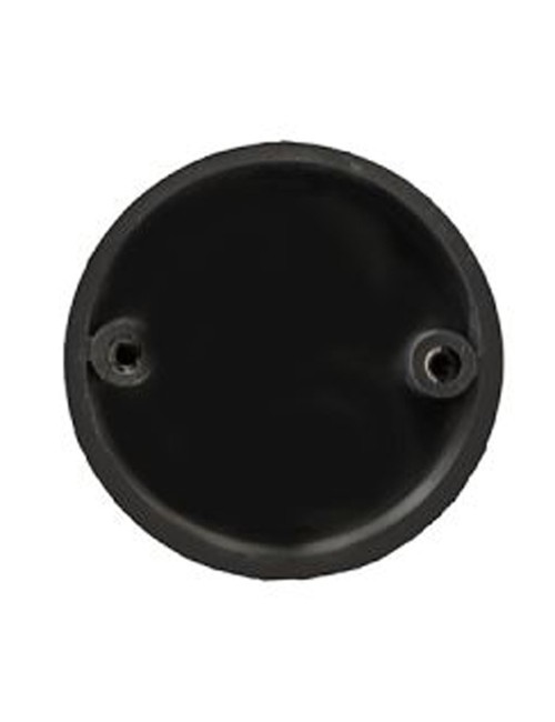 ELECTRIC PLASTIC ROUND BOX BLACK