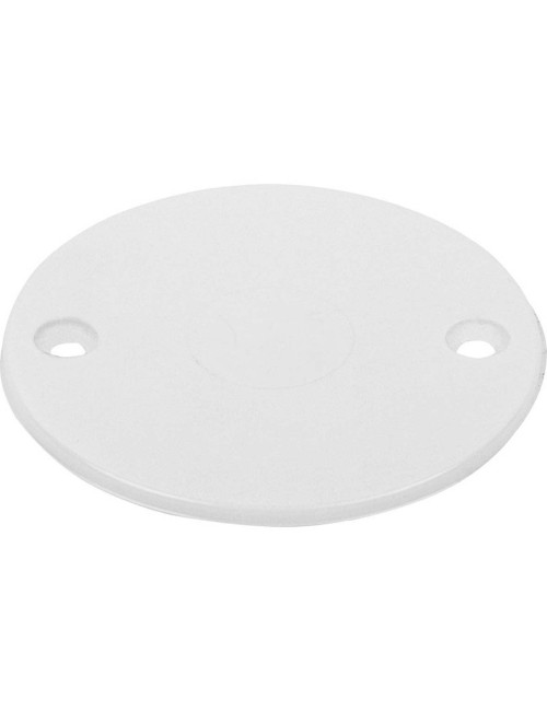 ROUND WHITE PLASTIC BOX COVER