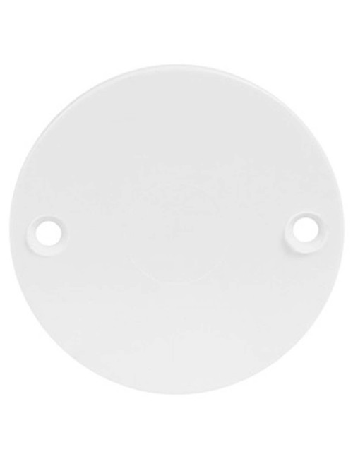 ROUND WHITE PLASTIC BOX COVER