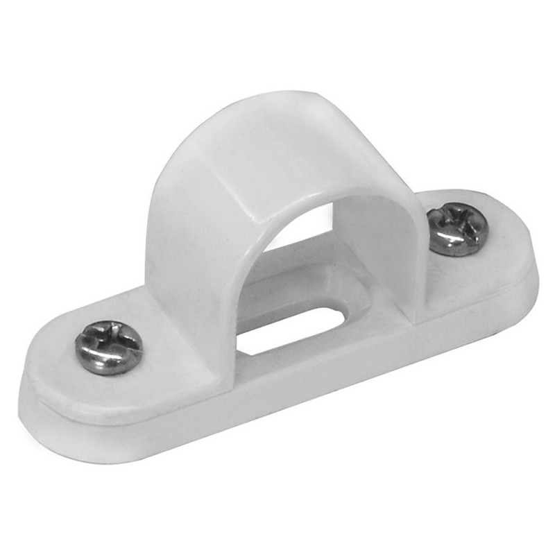 PVC PIPE CLIP WHITE 3/4"