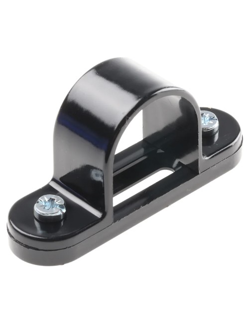 PVC PIPE CLIP BLACK 3/4"