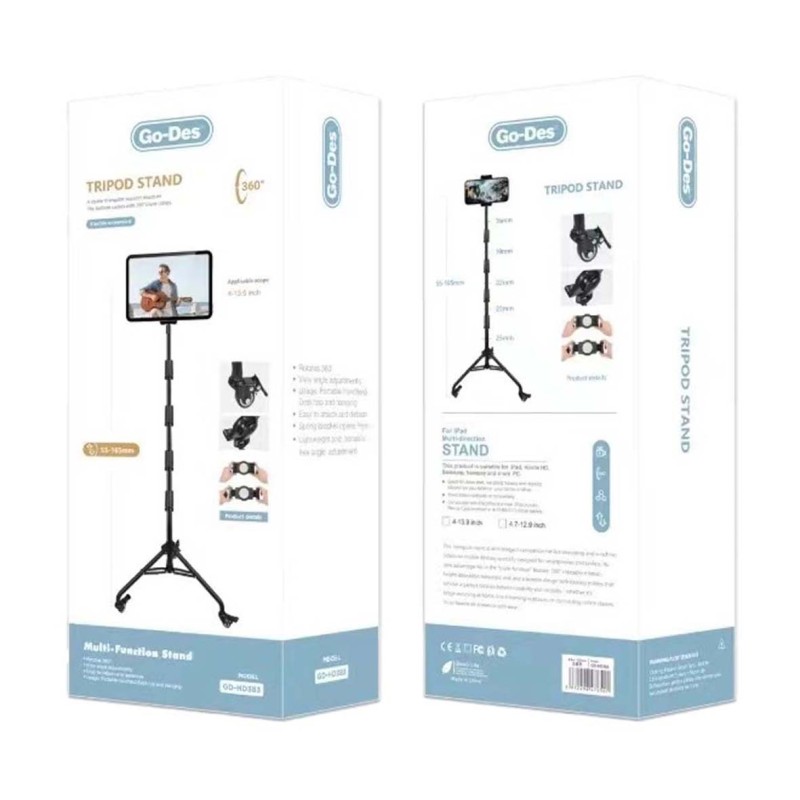 GD-HD383 TRIPOD STAND 360 55-165MM