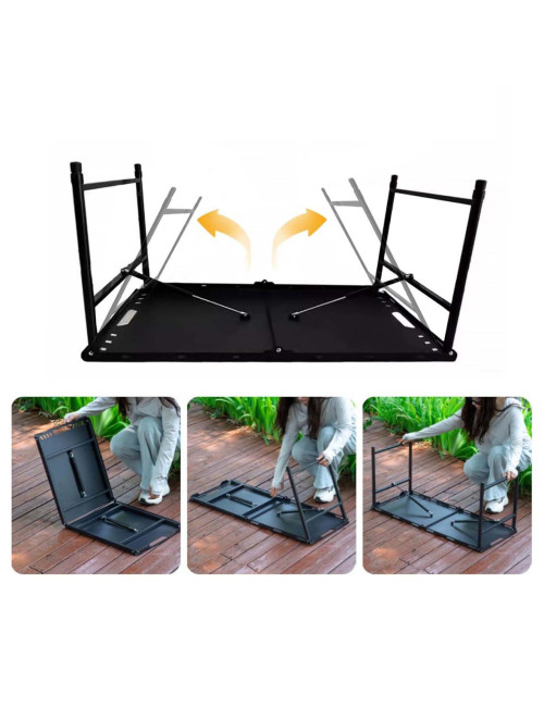 2313612- STEEL FOLDABLE CAMPING MINI TABLE