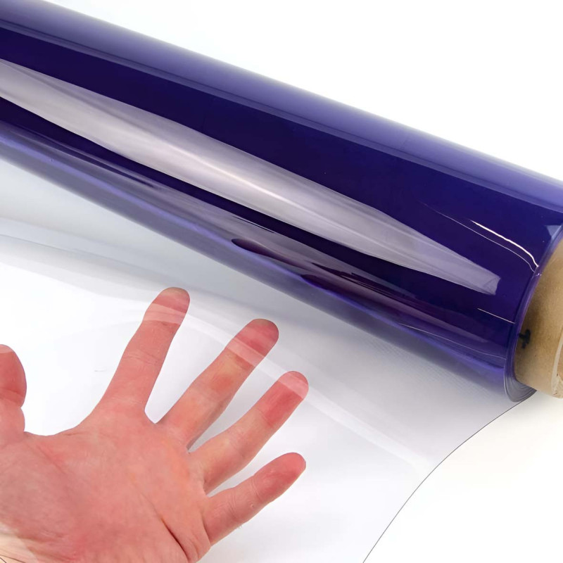 PVC CLEAR SHEET 250 MIC x 180 CM x 50 MTR