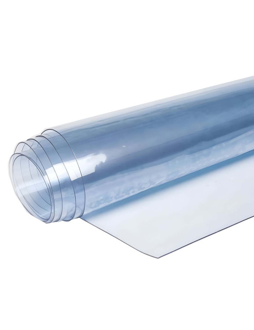 PVC Clear Sheet 400MIC x 180CM x 25MTR - 23.429K.G - CHN