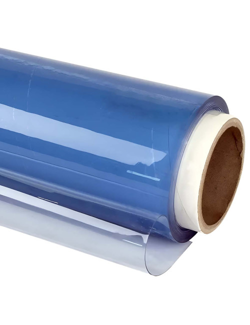 PVC CLEAR SHEET 800 MIC x 180 CM x 25 MTR