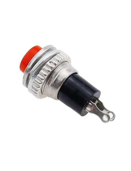 LFSW21-RED MACHINE SWITCH ROUND ON/OFF RED 2 PIN 1A