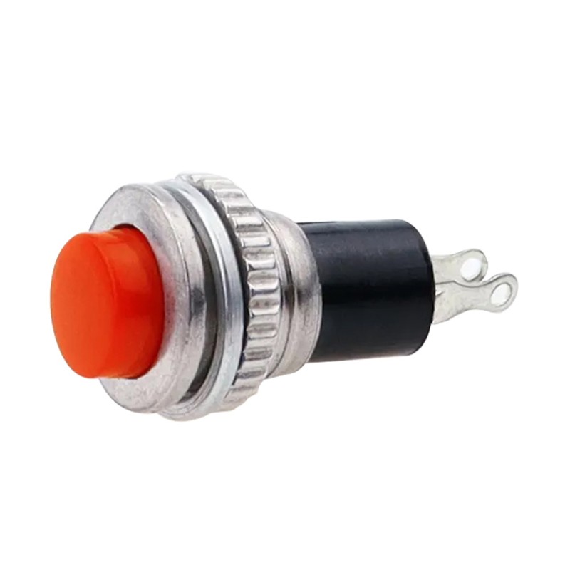 LFSW21-RED MACHINE SWITCH ROUND ON/OFF RED 2 PIN 1A