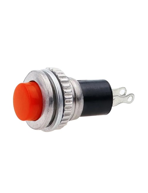 LFSW21-RED MACHINE SWITCH ROUND ON/OFF RED 2 PIN 1A