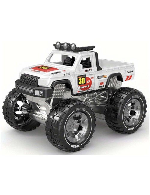 989-1/989-8 friction big-foot climbing pickup truck, 6 pcs / display