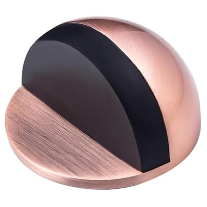 19000526 DOOR STOPPER HALF ROUND COPPER 45 MM H.D.