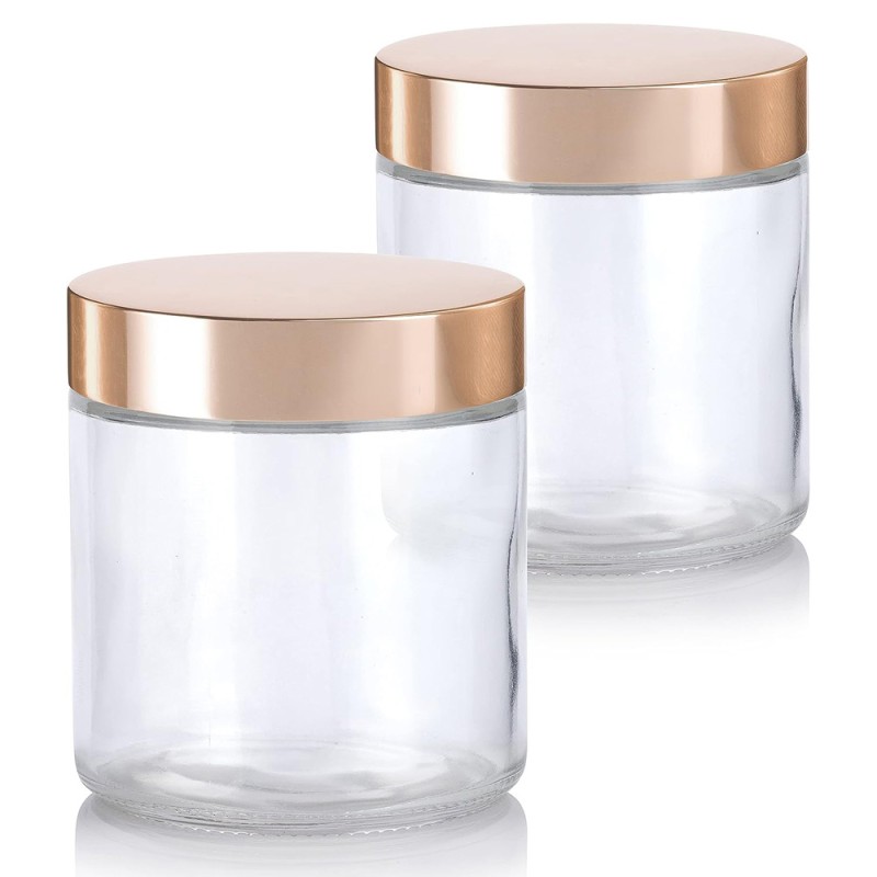 Glass Canister - Straight -1200Ml