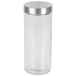 Glass Canister - Belly -1600Ml