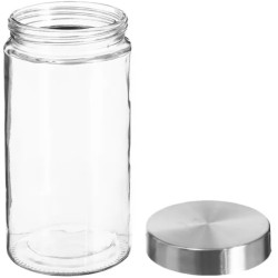 Glass Canister - Belly -1600Ml