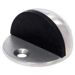 DOOR STOPPER HALF ROUND SILVER 41 MM