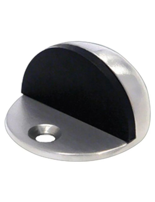DOOR STOPPER HALF ROUND SILVER 41 MM