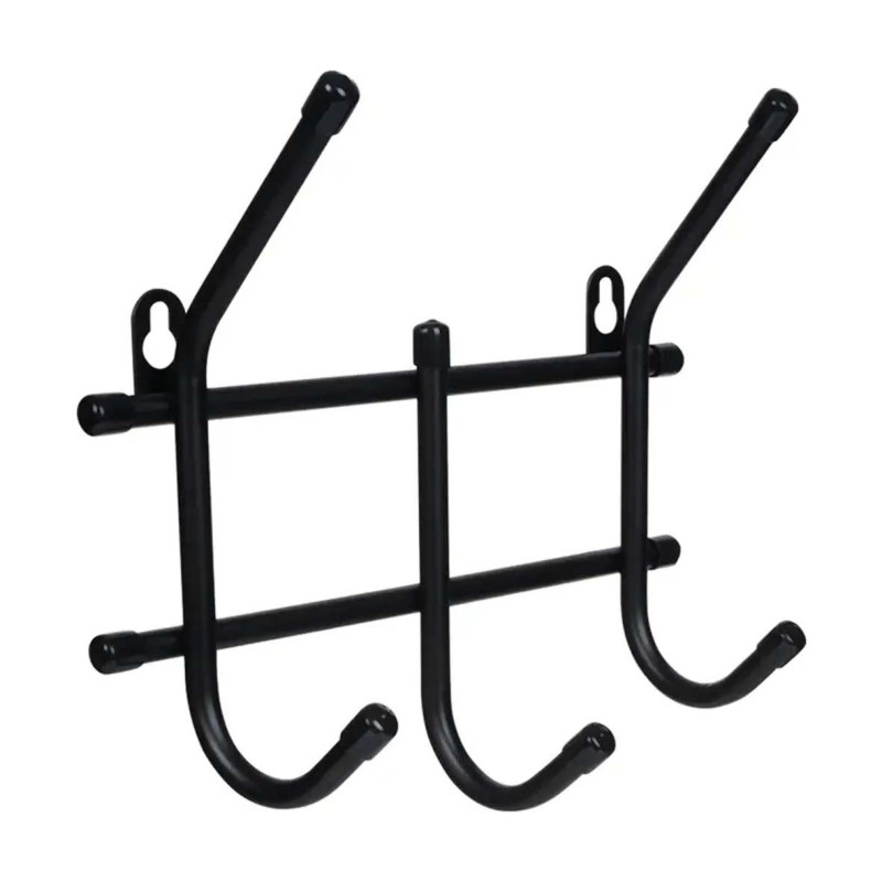 Stainless Steel Nail-Free 4 Hooks Door Hanger
