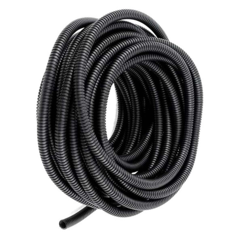 TN 40 UVS -PVC COATED هوز فليكسبل اسود مجلفن فولاذ