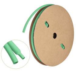 JAS HEAT SHRINKABLE TUBE GREEN 7/3.5 MM X 100 MTR
