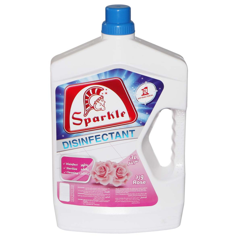 SPARKLE MULTI-PURPOSE DISINFECTANT, 3 LTR,PACKOF 2PCS