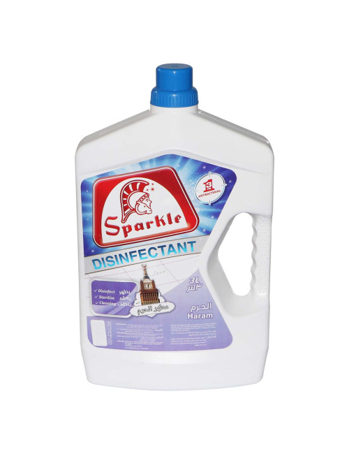 SPARKLE MULTI-PURPOSE DISINFECTANT, 3 LTR,PACKOF 2PCS