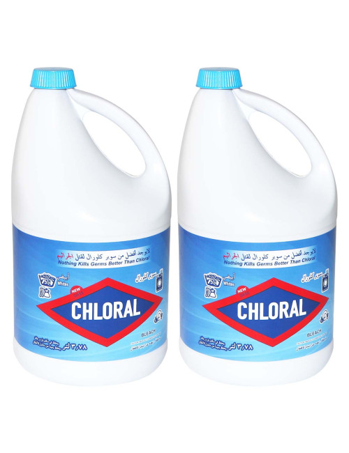 SUPER CLORAL BLEACH – 3.78L (Pack of 2)