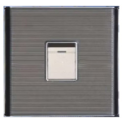 SINGLE SWITCH CHROME 1-G