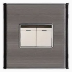 DOUBLE SWITCH CHROME 2-G