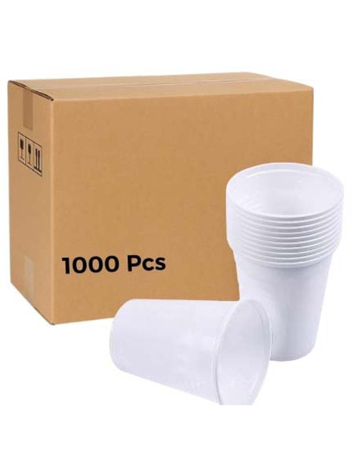 اكواب بلاستيك شد 1000 حبة