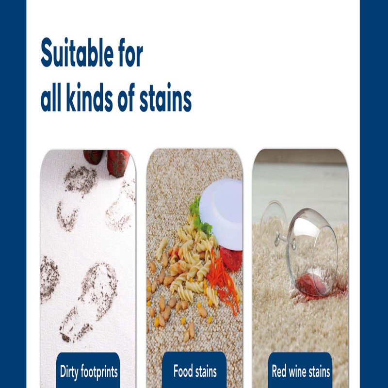 FRESH CARPET CLEANING LIQUID STAIN REMOVER WITH BRUSH