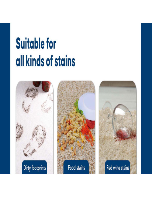 FRESH CARPET CLEANING LIQUID STAIN REMOVER WITH BRUSH