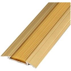 02-BJ-421A ALUMINIUM FLOOR TRIM GOLD 3 MTR